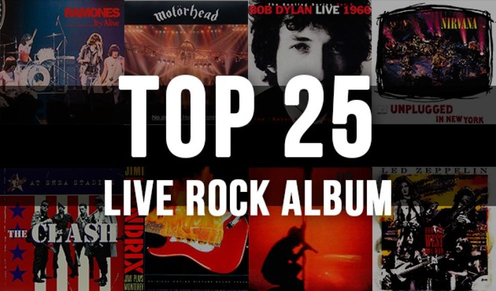 Top 25 live rock album Foto 1 di 26