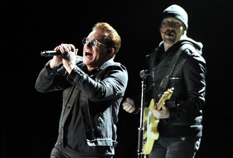 U2 le foto del concerto a San Francisco Foto 1 di 9