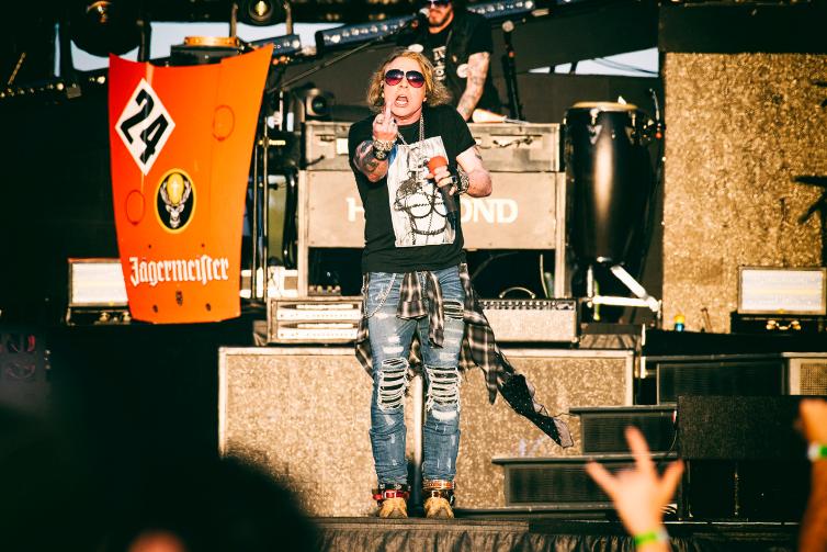 Guns N' Roses le foto, e