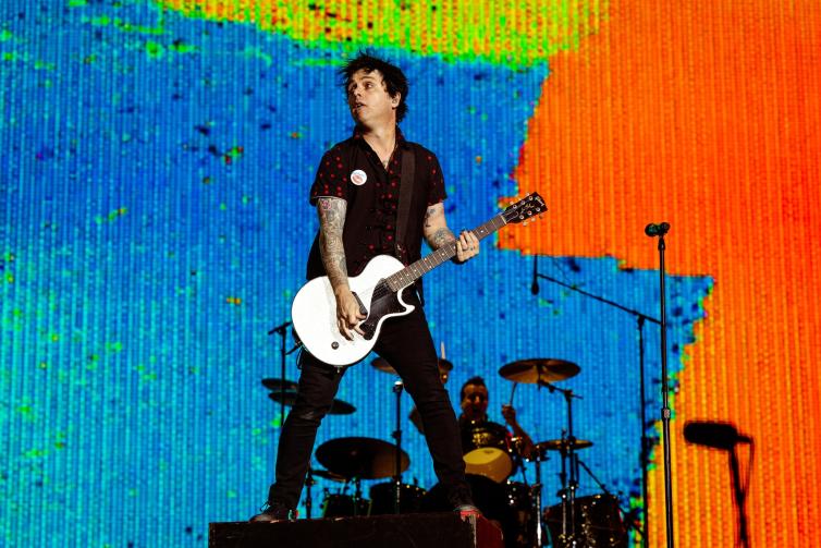 Green Day guarda le foto del concerto a Firenze Rocks Foto 1 di 10