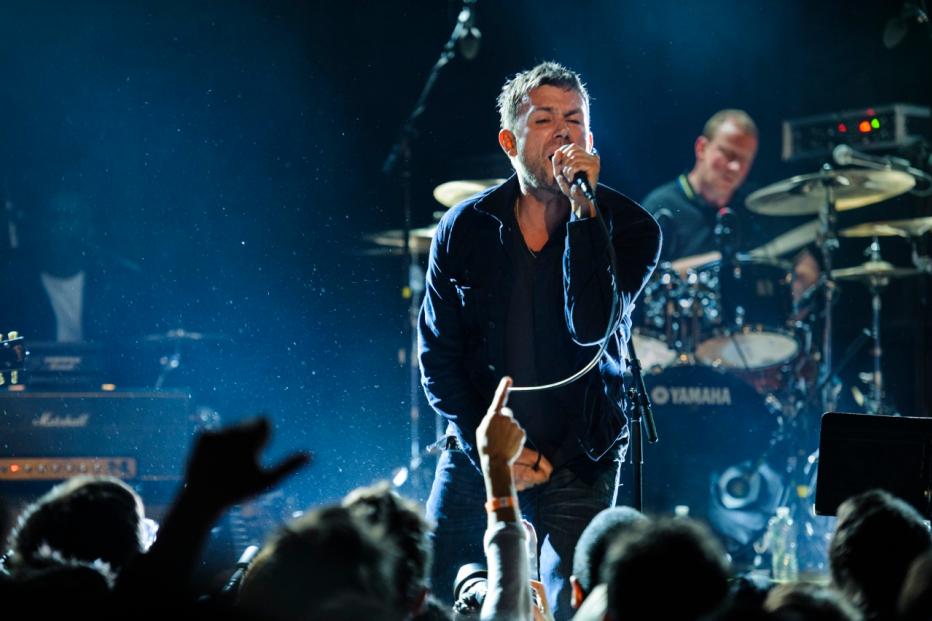 Blur in concerto a New York