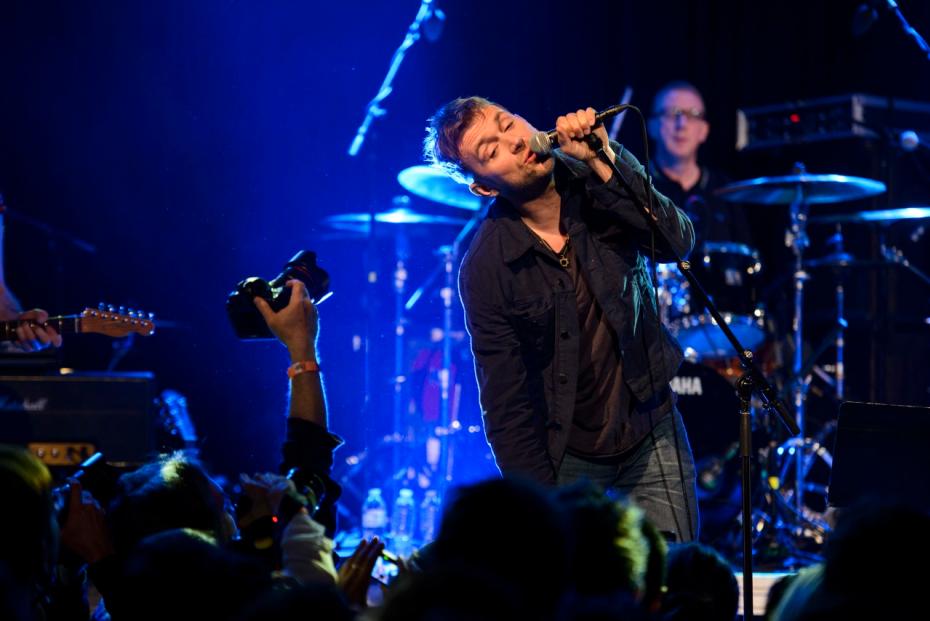 Blur in concerto a New York