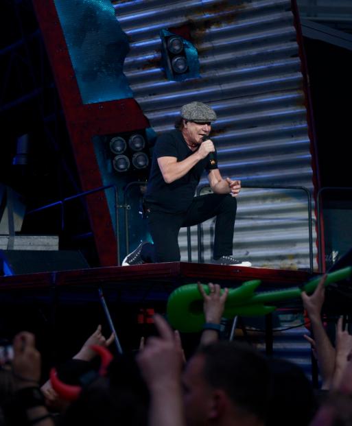 Brian Johnson in concerto a Londra