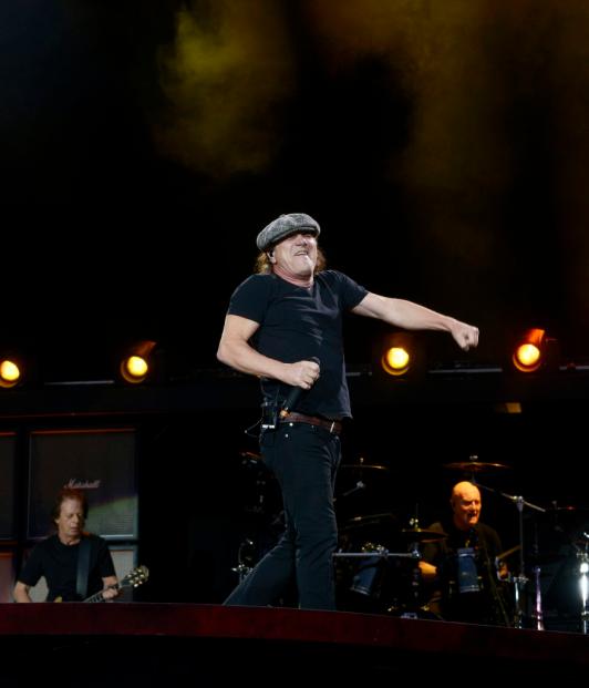 Brian Johnson in concerto a Londra