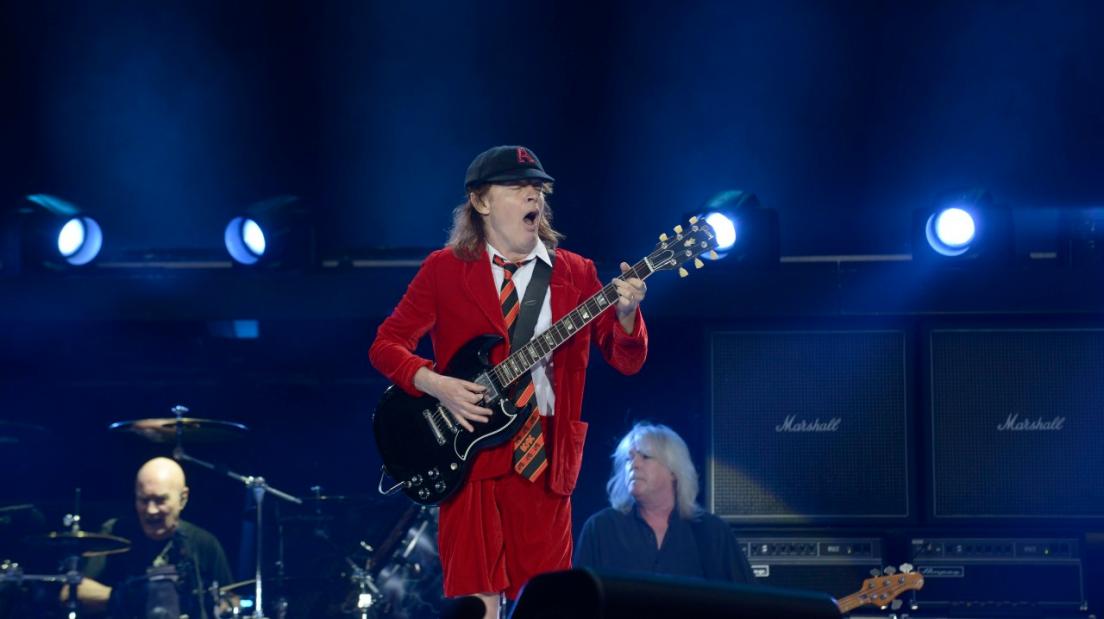 Angus Young  in concerto a Londra