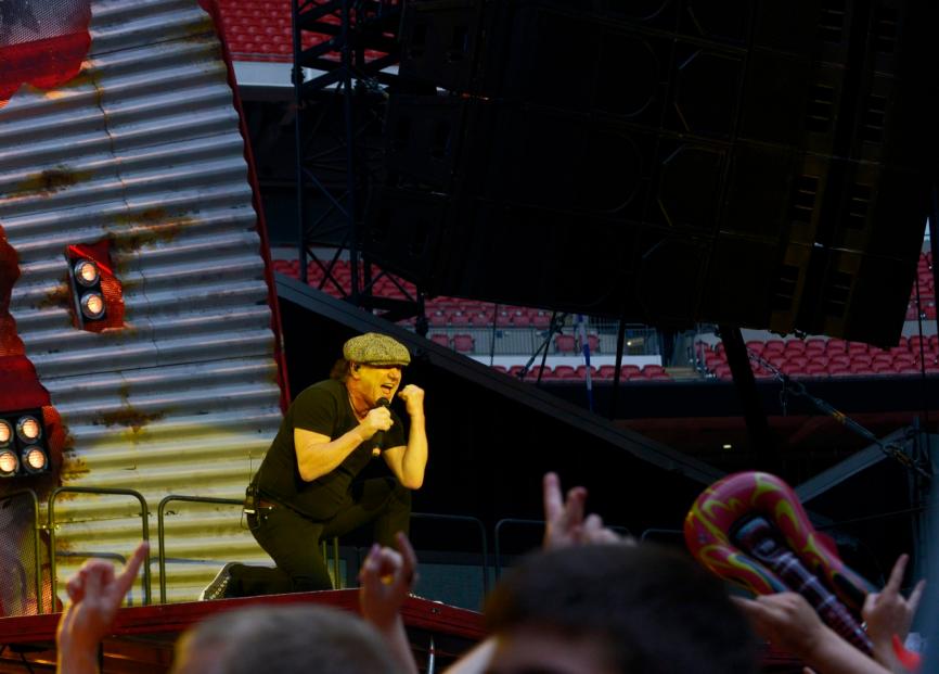 Brian Johnson in concerto a Londra