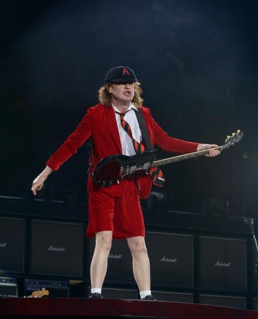 Angus Young in concerto a Londra