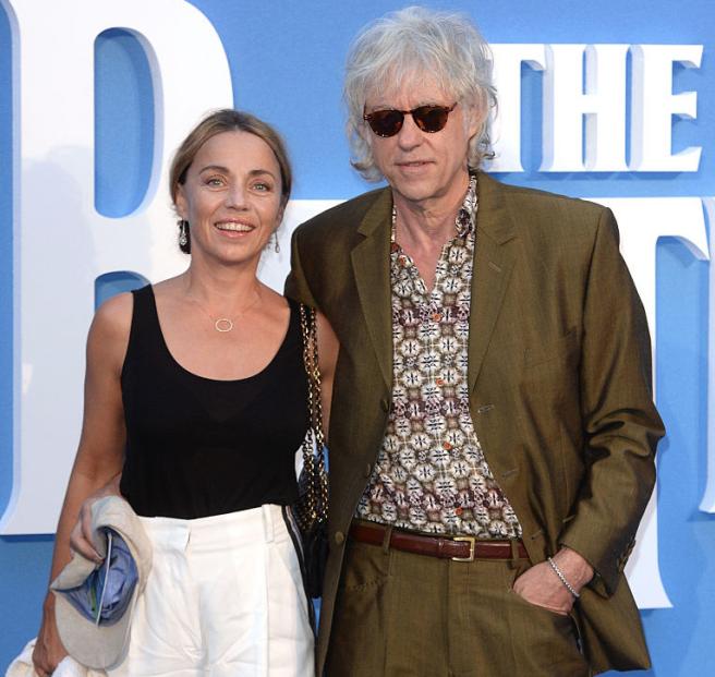 Jeanne Marine e Bob Geldof