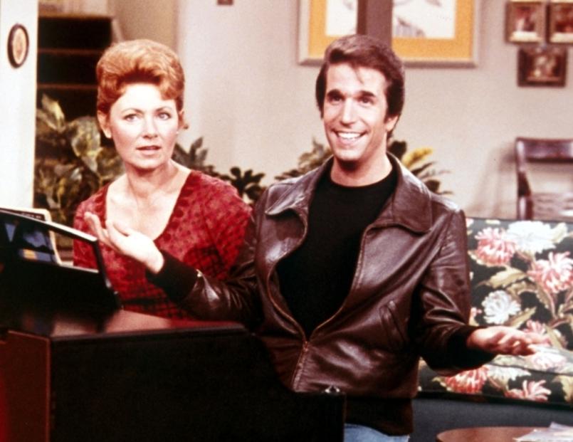 Henry Winkler e Marion Ross 