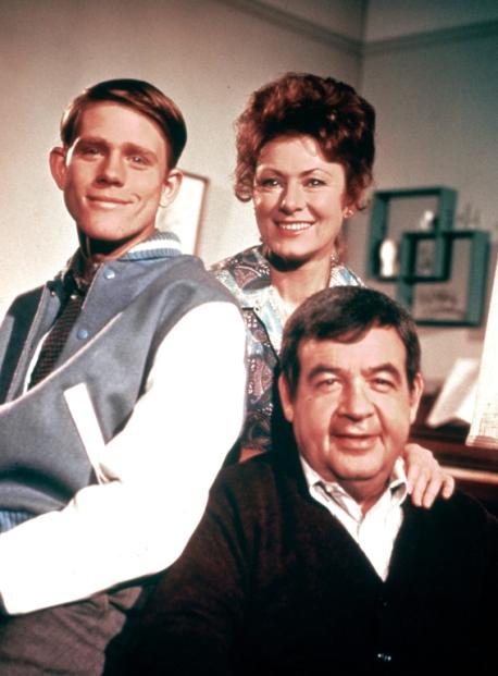 Ron Howard, Marion Ross e Tom Bosley  (scomparso il 19/10/2010)