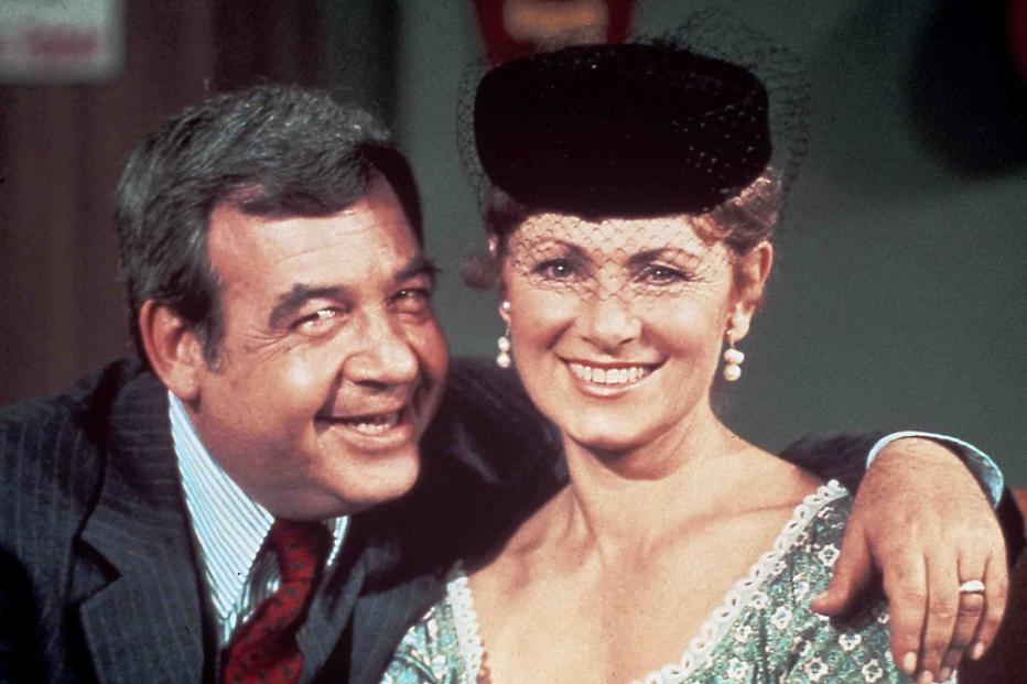 Marion Ross e Tom Bolsey ai tempi della serie