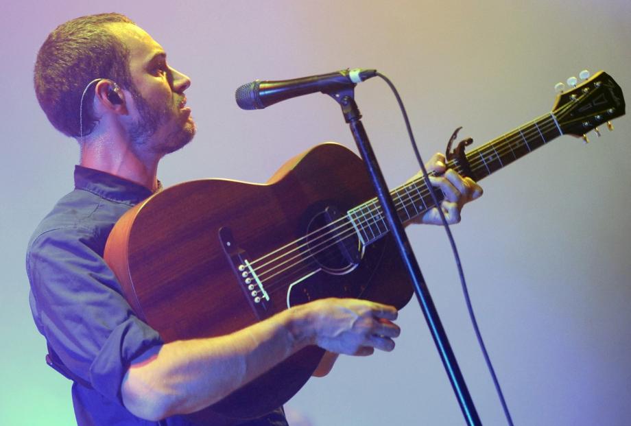 British rock band Editors gives concert in Moscow