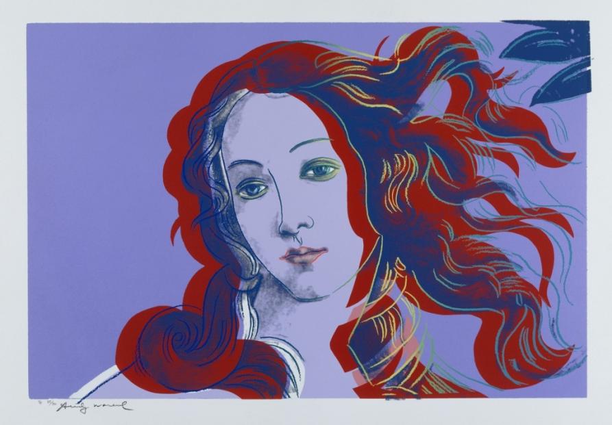 Details of Renaissance Paintings: One Plate by Andy Warhol