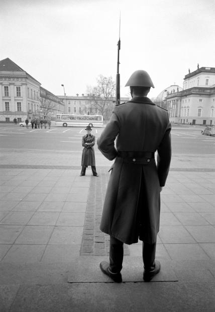 David, takes a walk about East Berlin, 1976