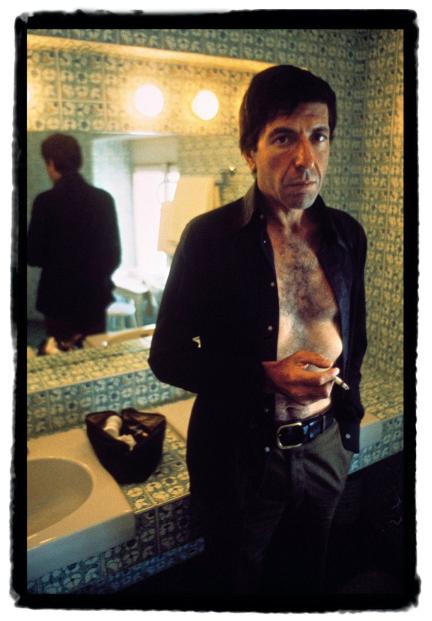Guido Harari - Leonard Cohen, Milano, 1975