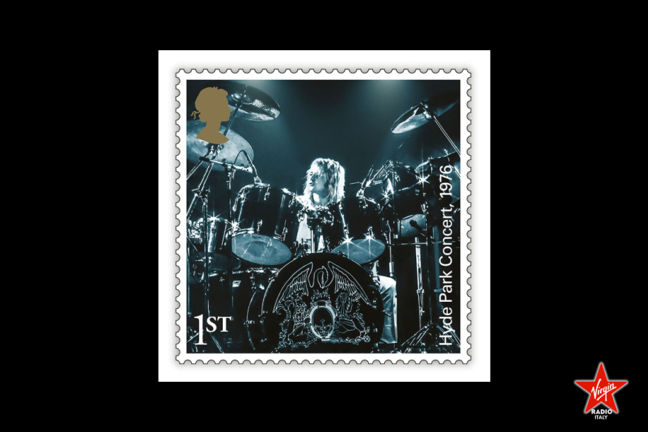 Roger Taylor ad Hyde Park nel 1976