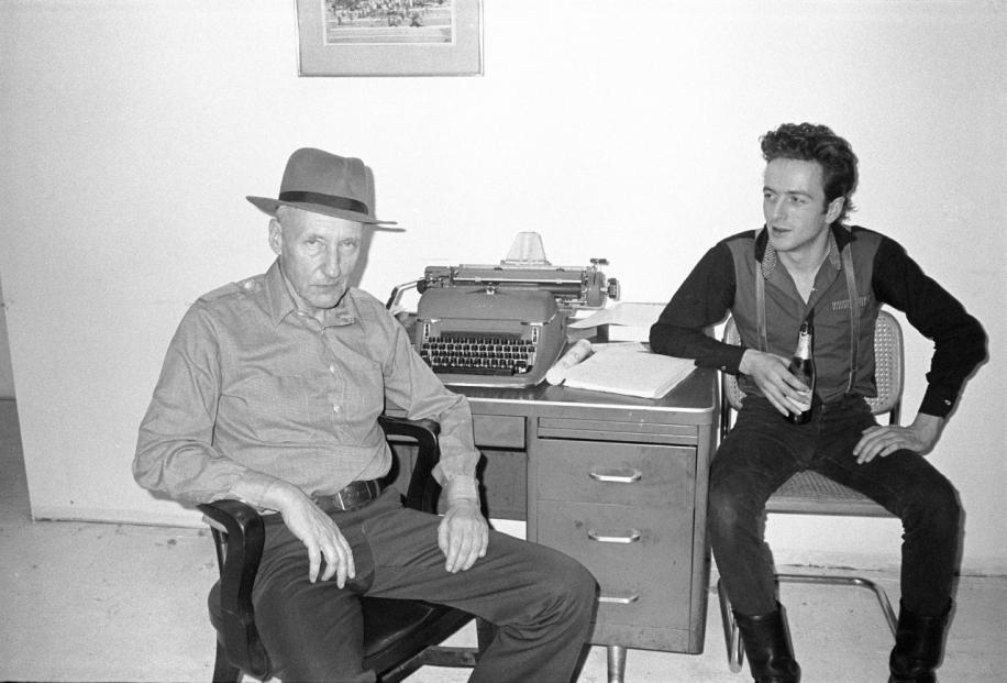 William Burroughs e Joe Strummer