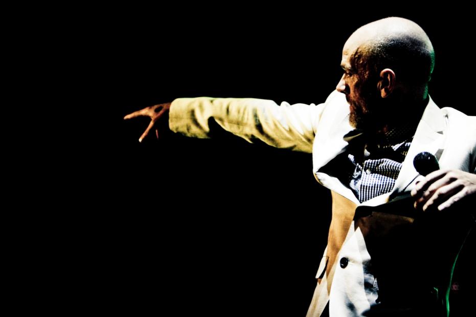 R.E.M / Michael Stipe perform in Perugia. Italy