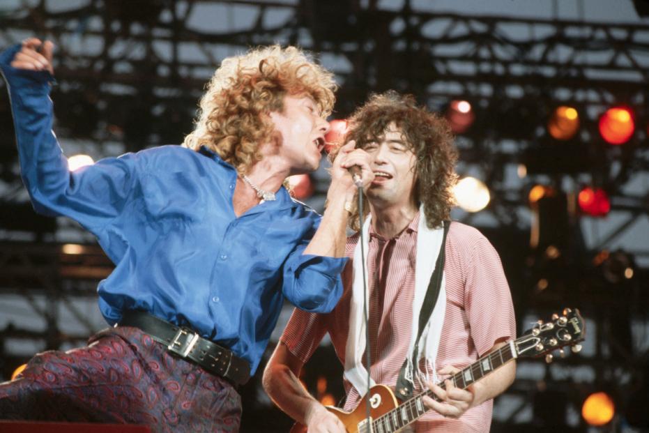 Robert Plant e Jimmy Page
