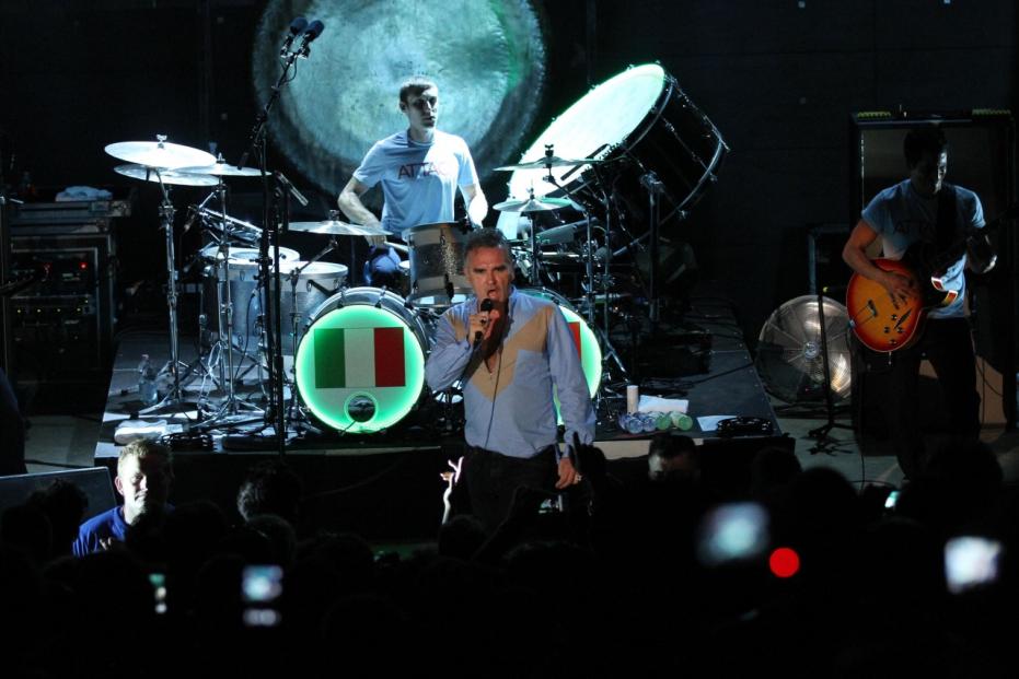 Firenze, Morrissey in concerto alla Cavea del Nuovo Teatro dell'Opera nell'ambito della rassegna Live On