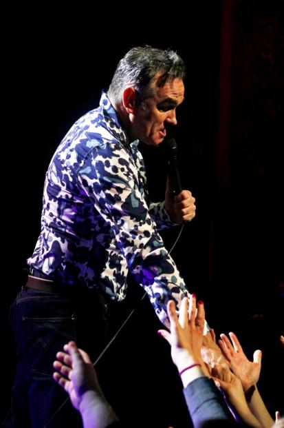 Morrissey in concert in Reading
