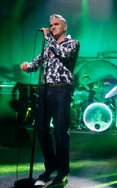 Morrissey in concert in Reading