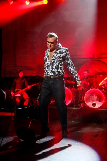 Morrissey in concert in Reading