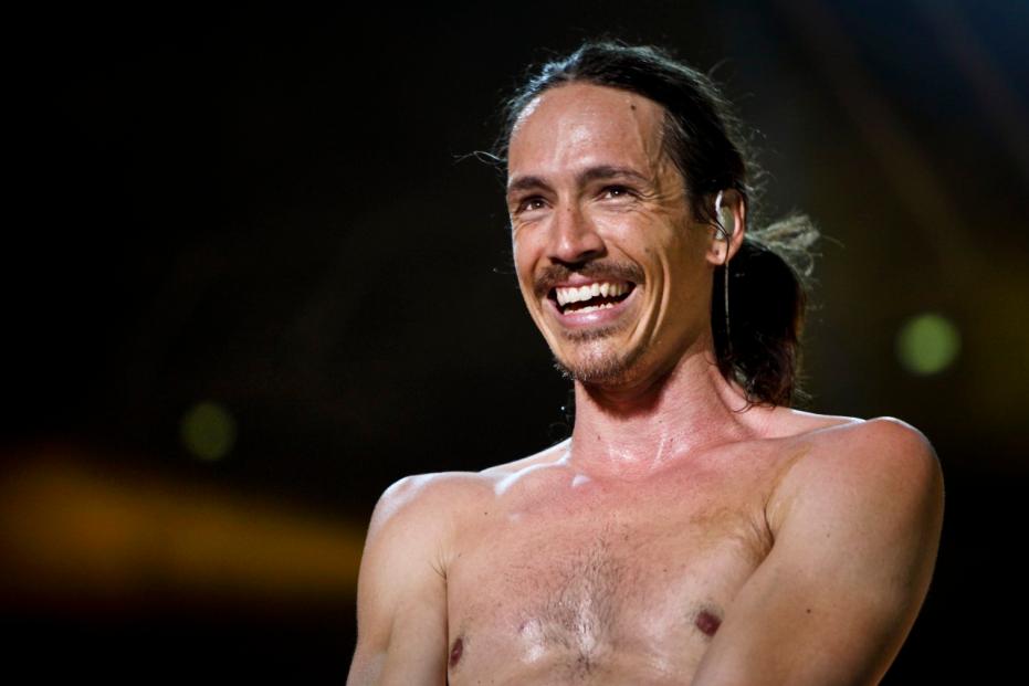 Brandon Boyd, Incubus performing live at second day of 10 GIORNI SUONATI Festival on June 26th 2012