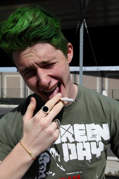 Facce da Green Day