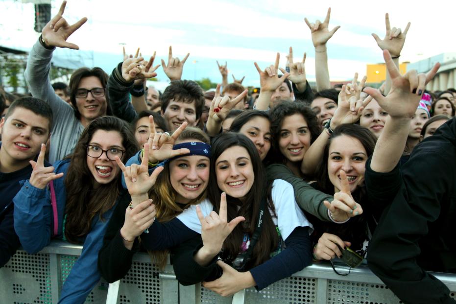 Facce da Green Day