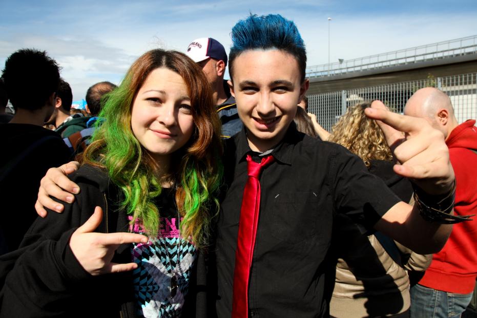 Facce da Green Day