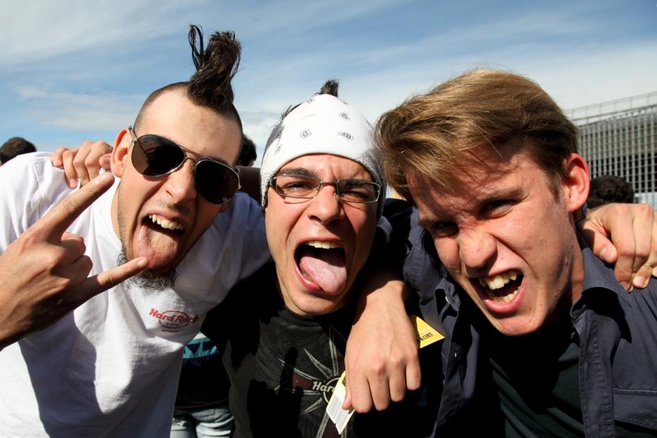 Facce da Green Day