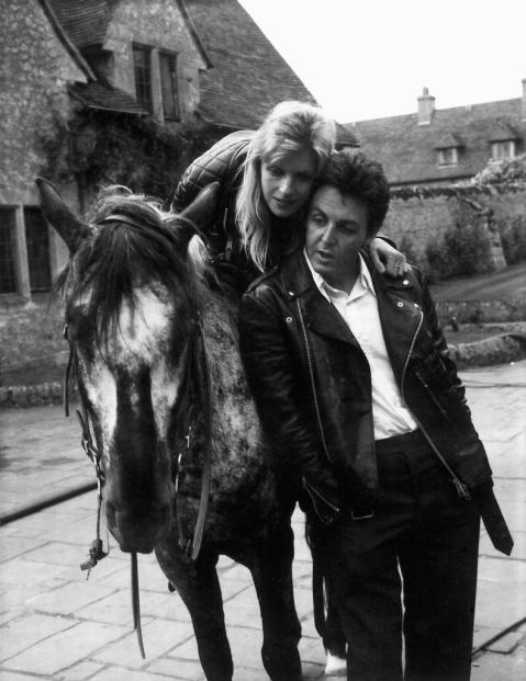Paul and Linda McCartney