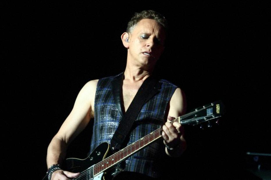 Depeche Mode perform at the Stadio Olimpico in Rome