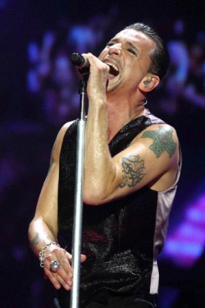 Depeche Mode perform at the Stadio Olimpico in Rome