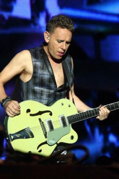 Depeche Mode perform at the Stadio Olimpico in Rome