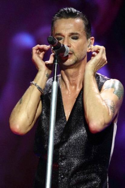 Depeche Mode perform at the Stadio Olimpico in Rome