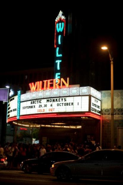 Arctic Monkeys in concerto a Los Angeles