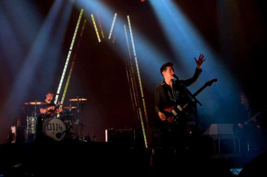 Arctic Monkeys in concerto a Los Angeles
