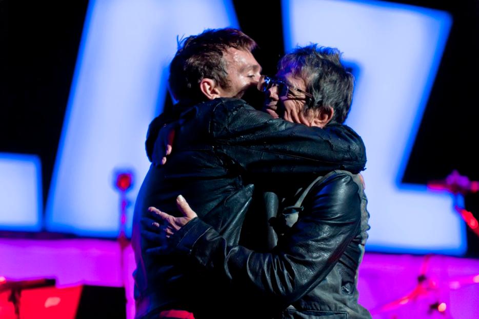Lou Reed con Damon Albarn
