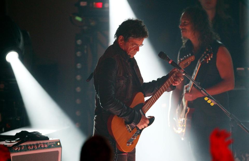 Lou Reed con i Metallica