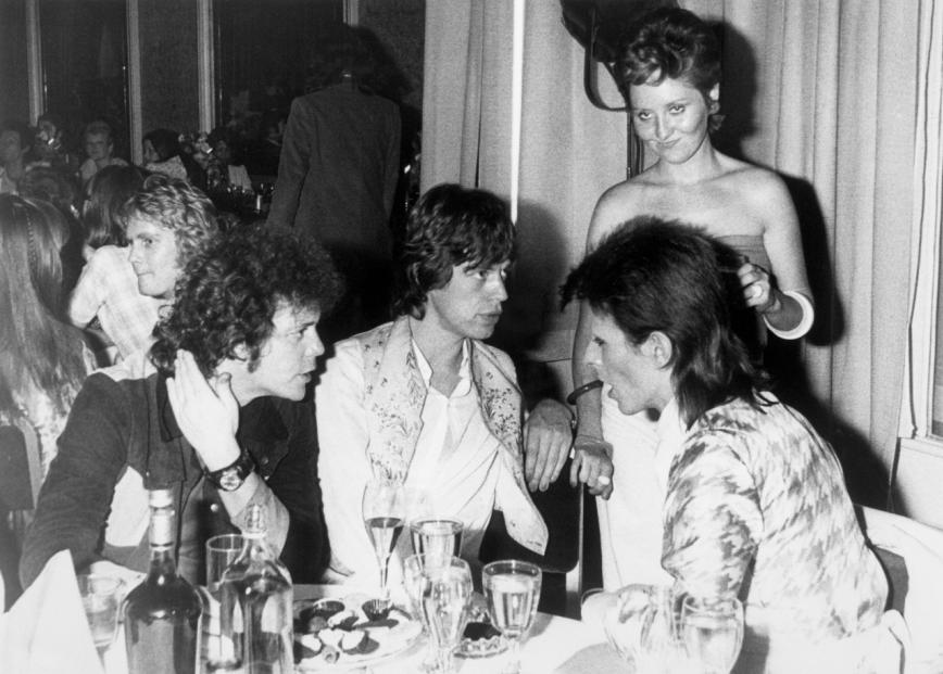 Lou Reed, Mick Jagger e David Bowie