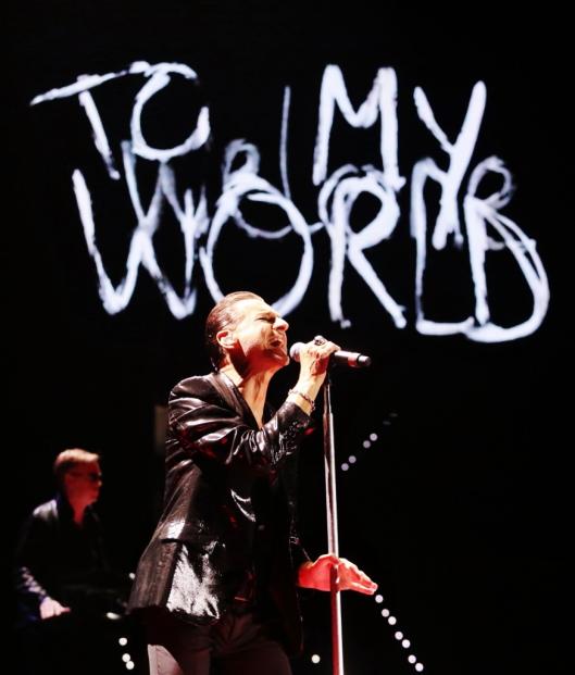 Depeche Mode live in Torino, Italy. On february 18, 2014