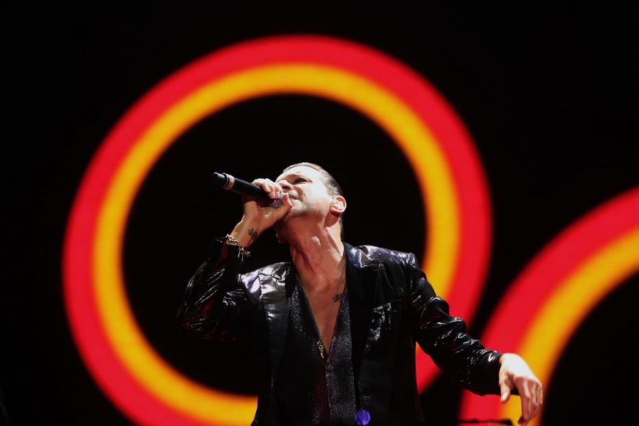 Depeche Mode live in Torino, Italy. On february 18, 2014