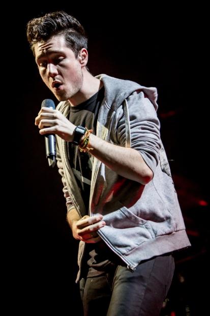 English rock band Bastille performs live in Milan