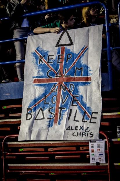 English rock band Bastille performs live in Milan