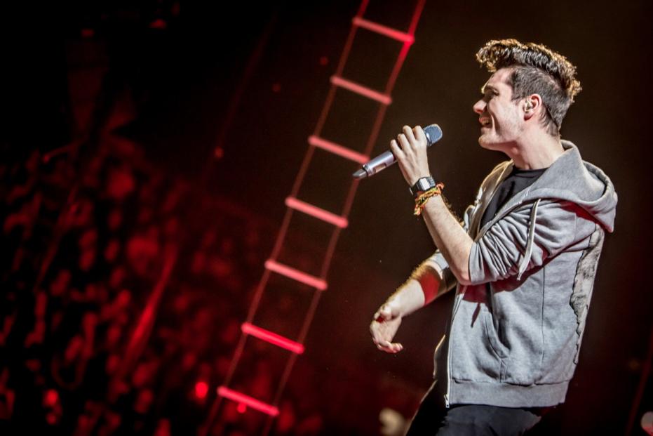 English rock band Bastille performs live in Milan