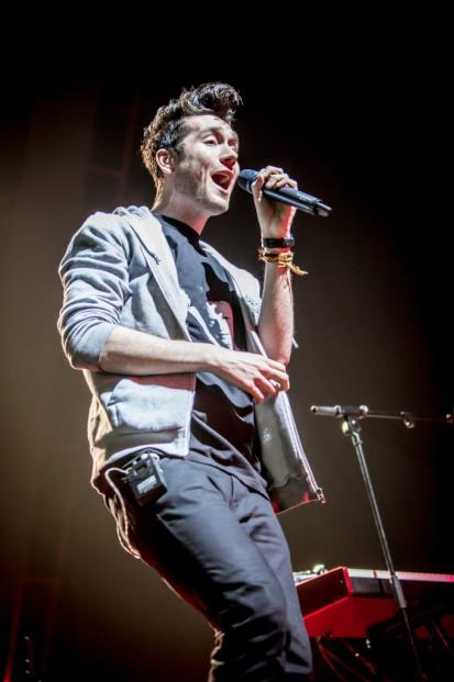 English rock band Bastille performs live in Milan