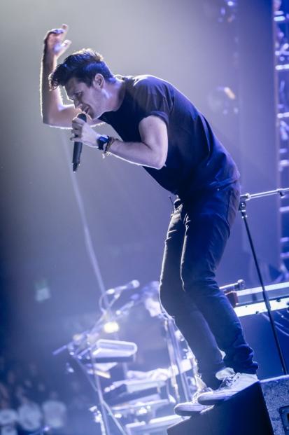 English rock band Bastille performs live in Milan
