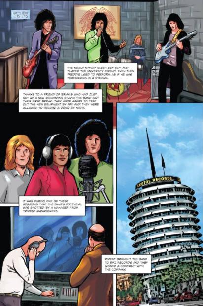Fumetto Freddie Mercury